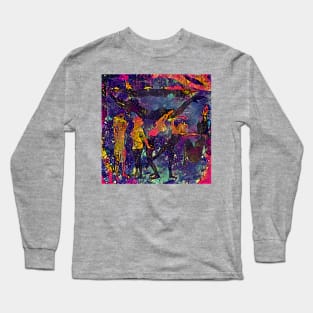 Abstract Summer Pack Long Sleeve T-Shirt